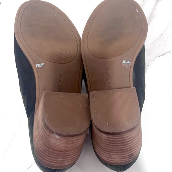 Lucky Brand Raheema Black Mules Versatile Leather Clogs 8M - Picture 5 of 7